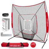 7x7 FT Practice Net Pitching Kit Sports PowerNet