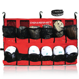 PowerPro Hanging Helmet Organizer Bag Helmet Organizer PowerNet Red