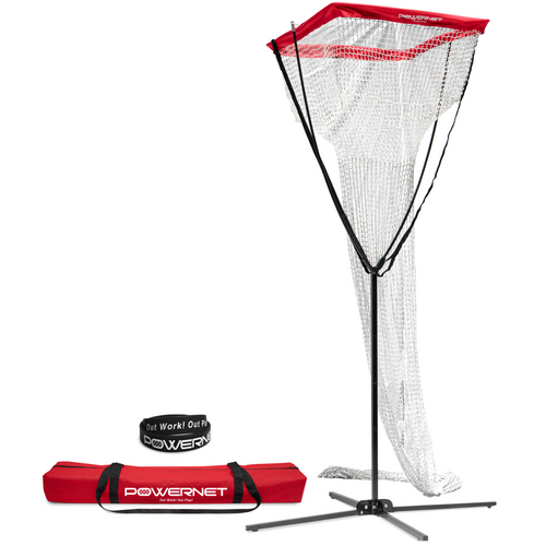 Portable Volleyball Setter Trainer Net | Adjustable Height & Basket Angle Volleyball Setter PowerNet