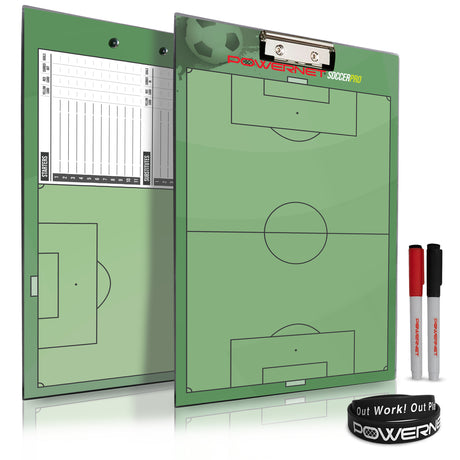 PowerNet Soccer Pro Lineup Coaching Board Coaches Marker Boards PowerNet