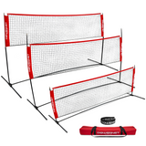 10x3 FT Portable Badminton, Tennis, Volleyball, Pickleball Net Sports PowerNet
