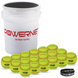 11 In Flexi-Soft Softball Bucket Bundle | Includes 18 Flexi-Softballs Flexi Soft 11" Softballs PowerNet Balls & Bucket