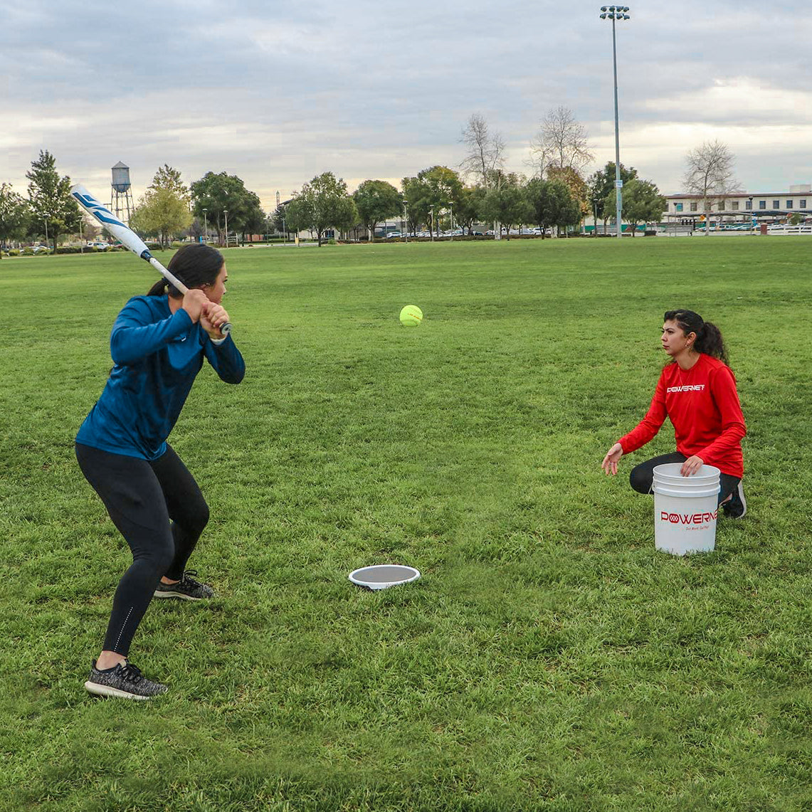 PRO BUNDLE | Pro Tee Softball Bucket Bundle TrainingNets by PowerNet
