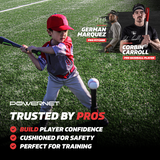 Flexi Soft Baseballs 24 Pack with Bucket Bundle | Cushioned Core Safety Ball Flexi Soft Baseball PowerNet