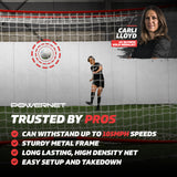 Portable 14x7 FT Soccer Goal Soccer Goals PowerNet