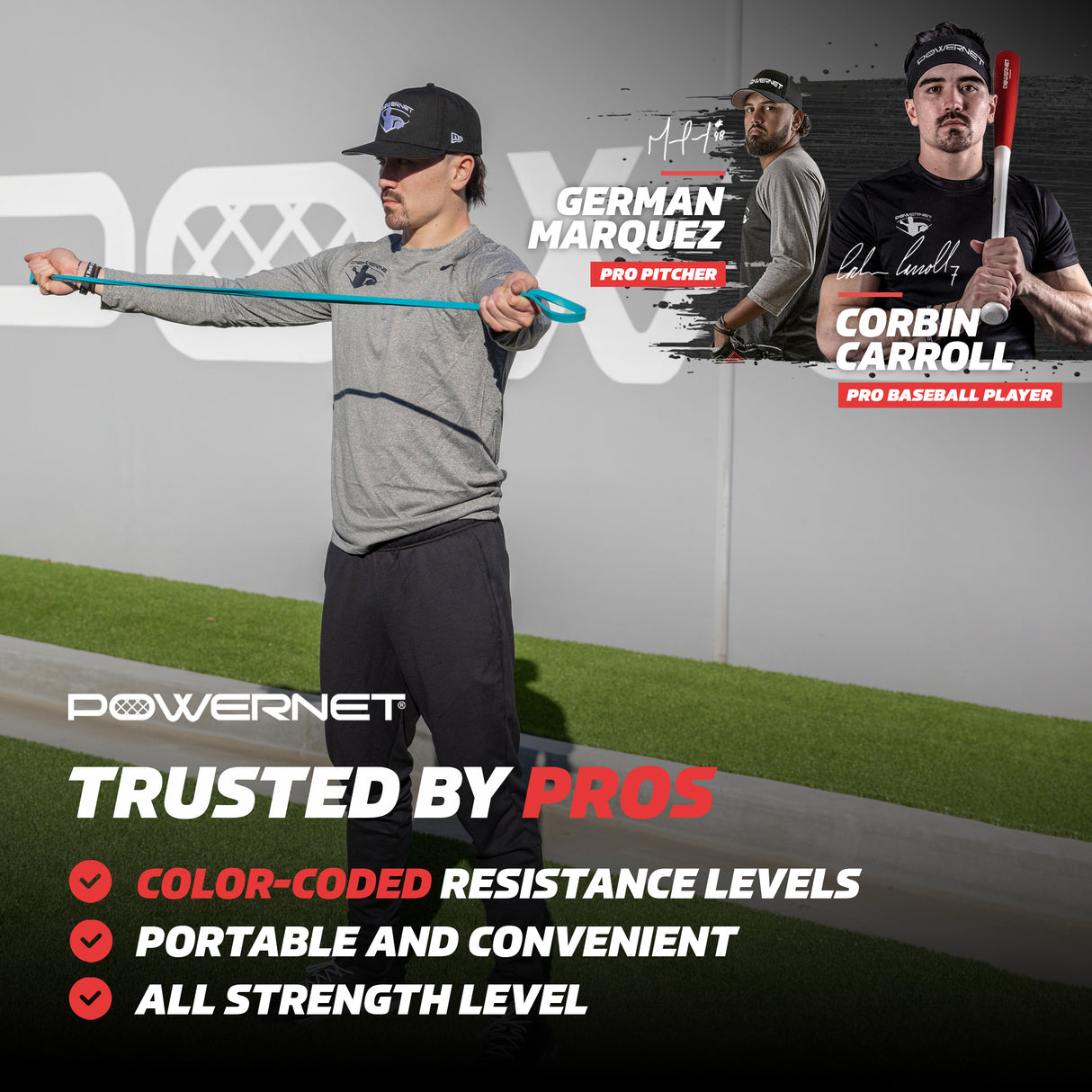 Training Resistance Loop Exercise Bands Resistance Band PowerNet