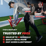 Tripod Ball Caddy for Baseball & Softball Sports PowerNet