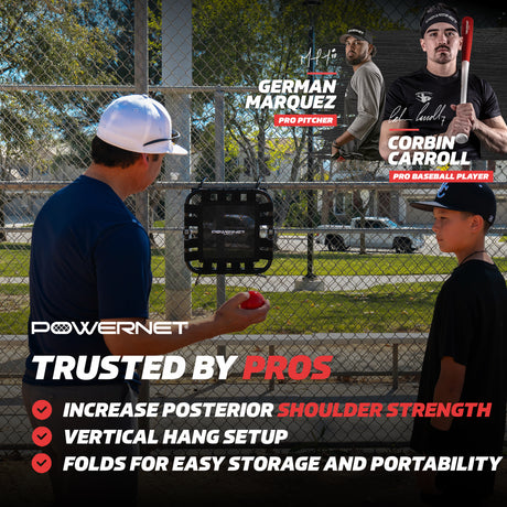 MaxControl Mini Trampoline TrainingNets by PowerNet