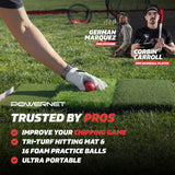 Golf Mat and Ball Bundle Sports PowerNet