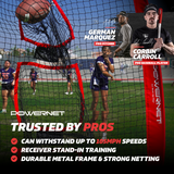 Football Receiver Passing Net 4x8 FT Sports PowerNet