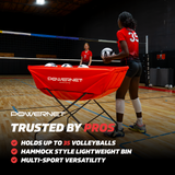 Volleyball Cart Wheeled XL Sports PowerNet