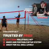 Pro Regulation Volleyball Net Volleyball Net PowerNet
