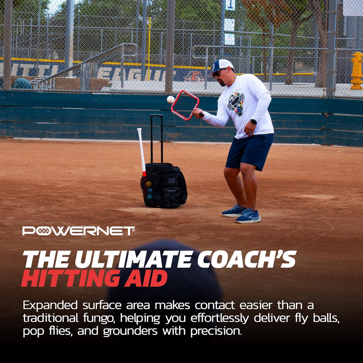 Precision Bat - Fungo Training PowerNet by TrainingNets