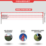 Pro Regulation Volleyball Net Volleyball Net PowerNet