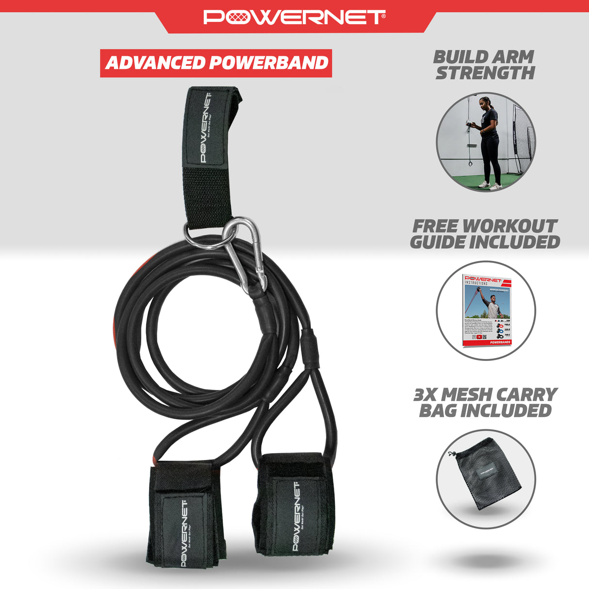 Arm Care PowerBands Sports PowerNet