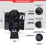 PRO Optimus Catcher's Gear Equipment Bag PowerNet by TrainingNets