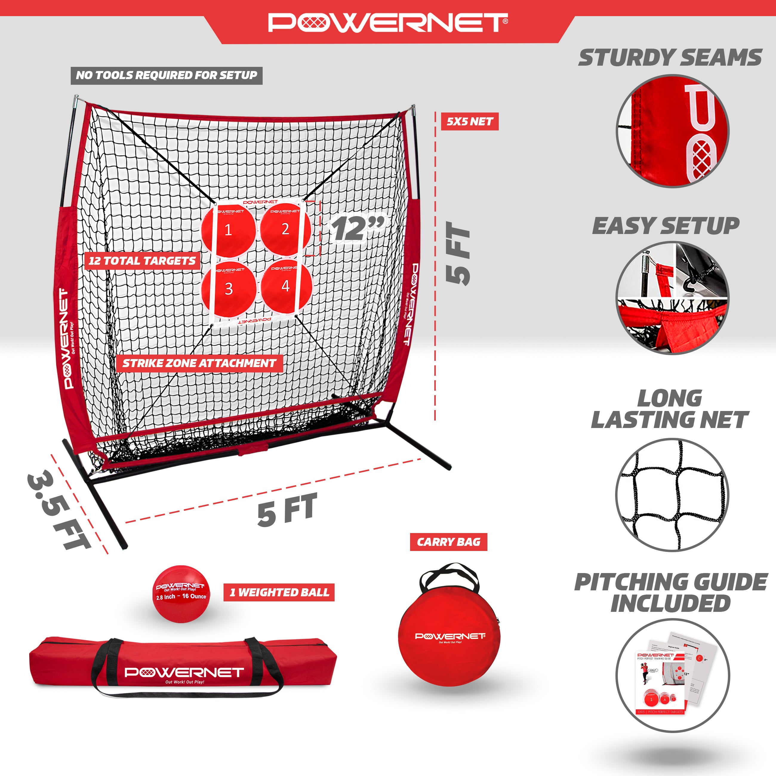 Ultimate Pitching Bundle – TrainingNets by PowerNet