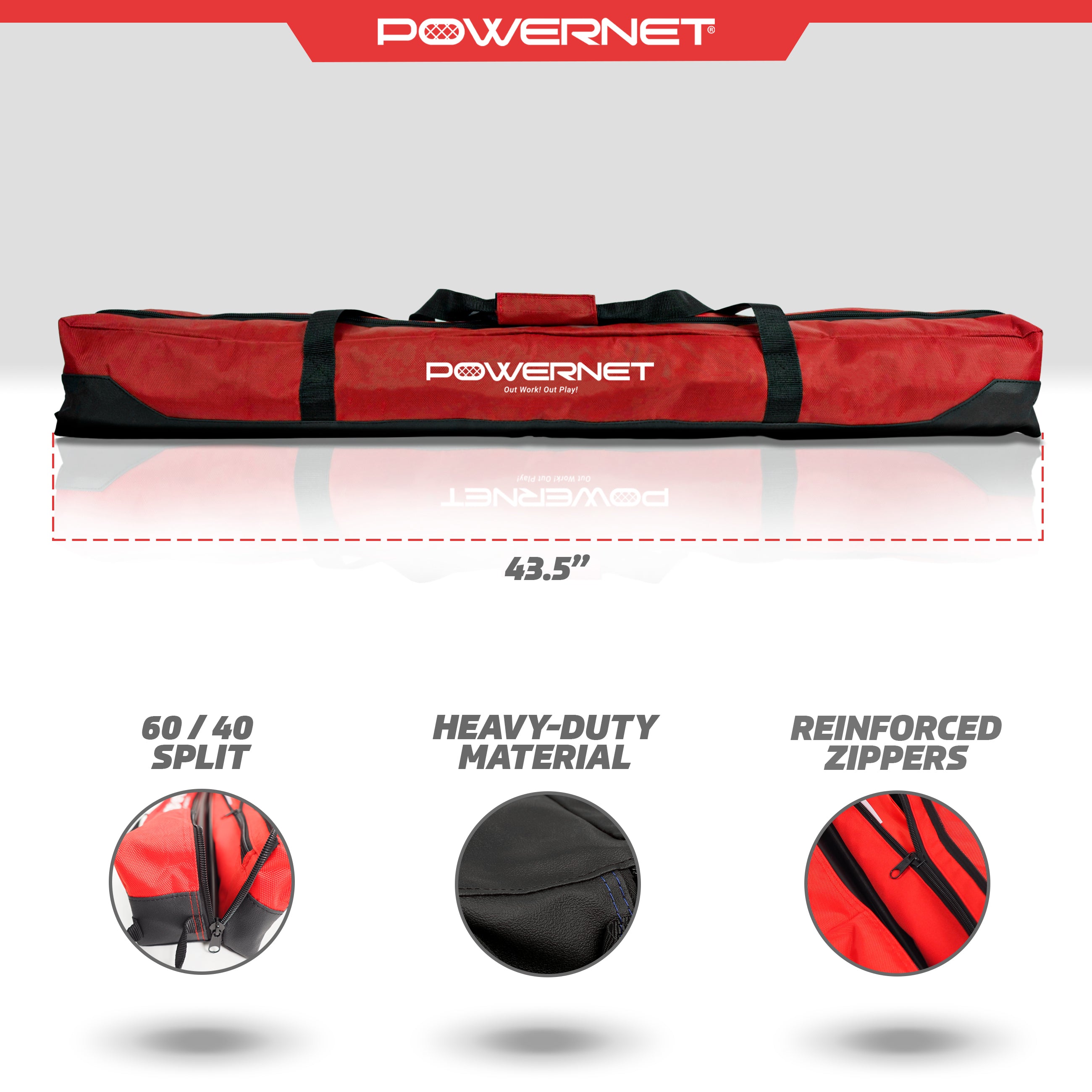 Deluxe Replacement Carry Bag (Bag Only) | For 7x7 Ft Baseball