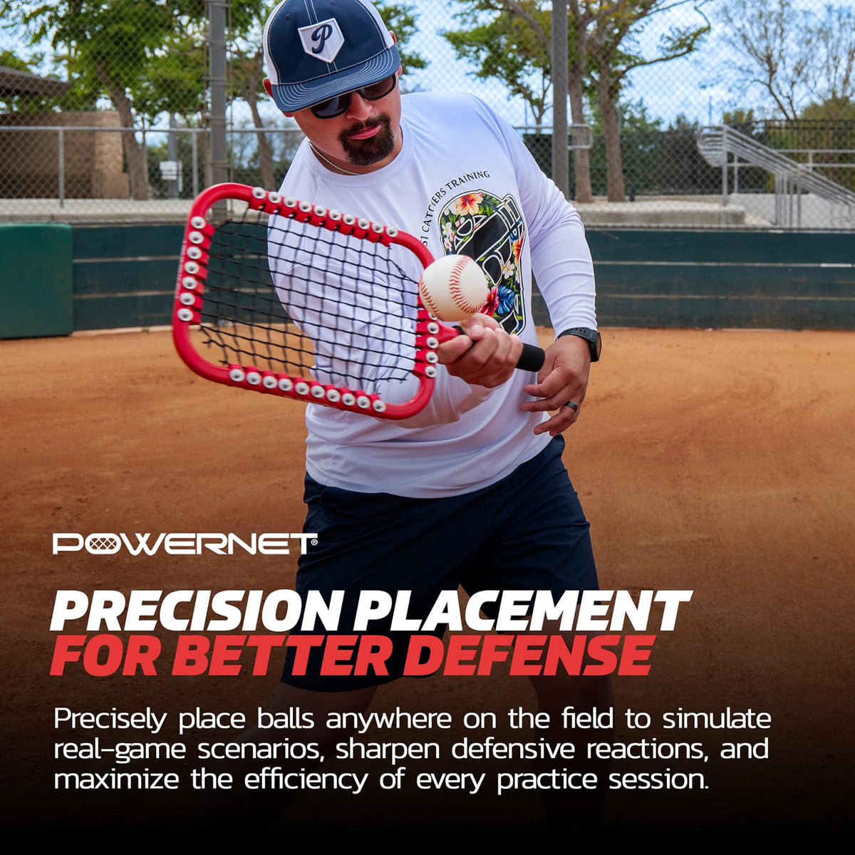 Precision Bat - Fungo Training PowerNet by TrainingNets