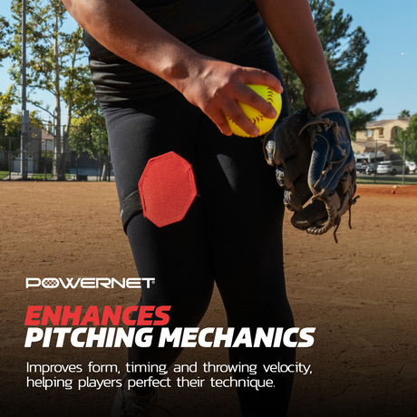 Windmill Trainer Softball Pitching Aid TrainingNets by PowerNet