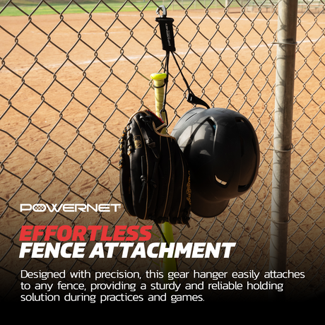 Gear Hanger For Dugout Organization Sports PowerNet