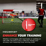 Soccer Goal | Lightweight Frame Ultra-Portable | Included Sandbag Sports PowerNet