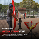 Launch F-lite Ultra Light Dimpled Practice Balls Baseball And Softball Pitching Machines PowerNet
