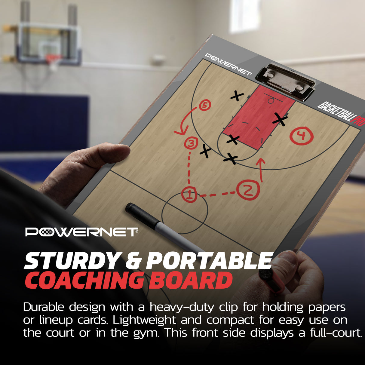 Basketball Coaching Clipboard Coaching Board PowerNet