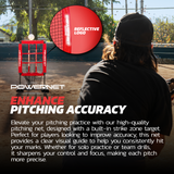 Pitching Zone Pro Custom Strike Zone Net TrainingNets by PowerNet