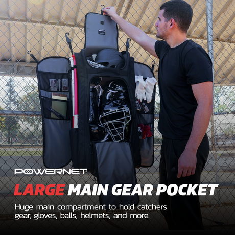 Optimus Catcher's Gear Equipment Bag Wheeled bags PowerNet