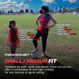 Training Mesh Pinnies (6 Pack) | Youth Sports Pinnies PowerNet