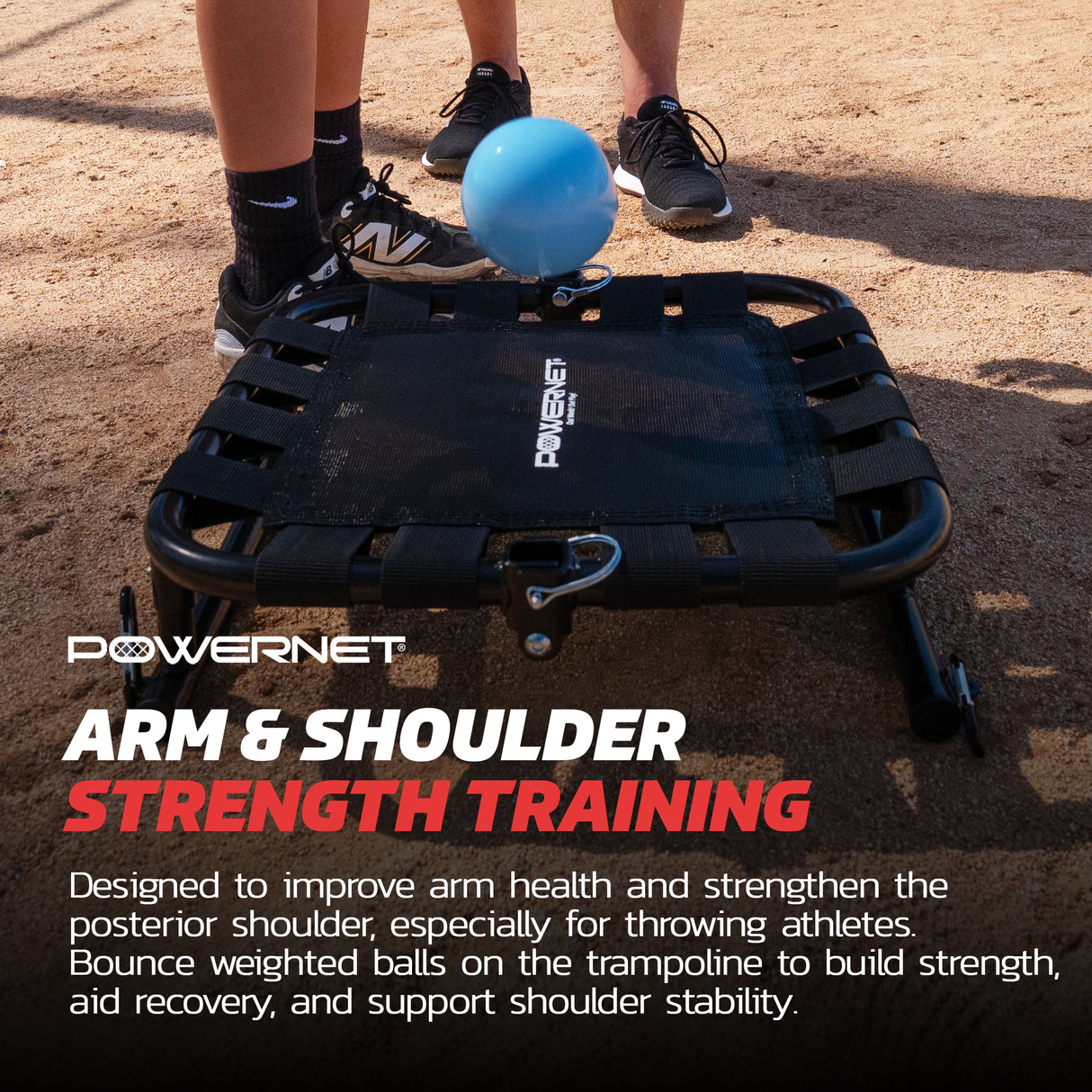 MaxControl Mini Trampoline TrainingNets by PowerNet