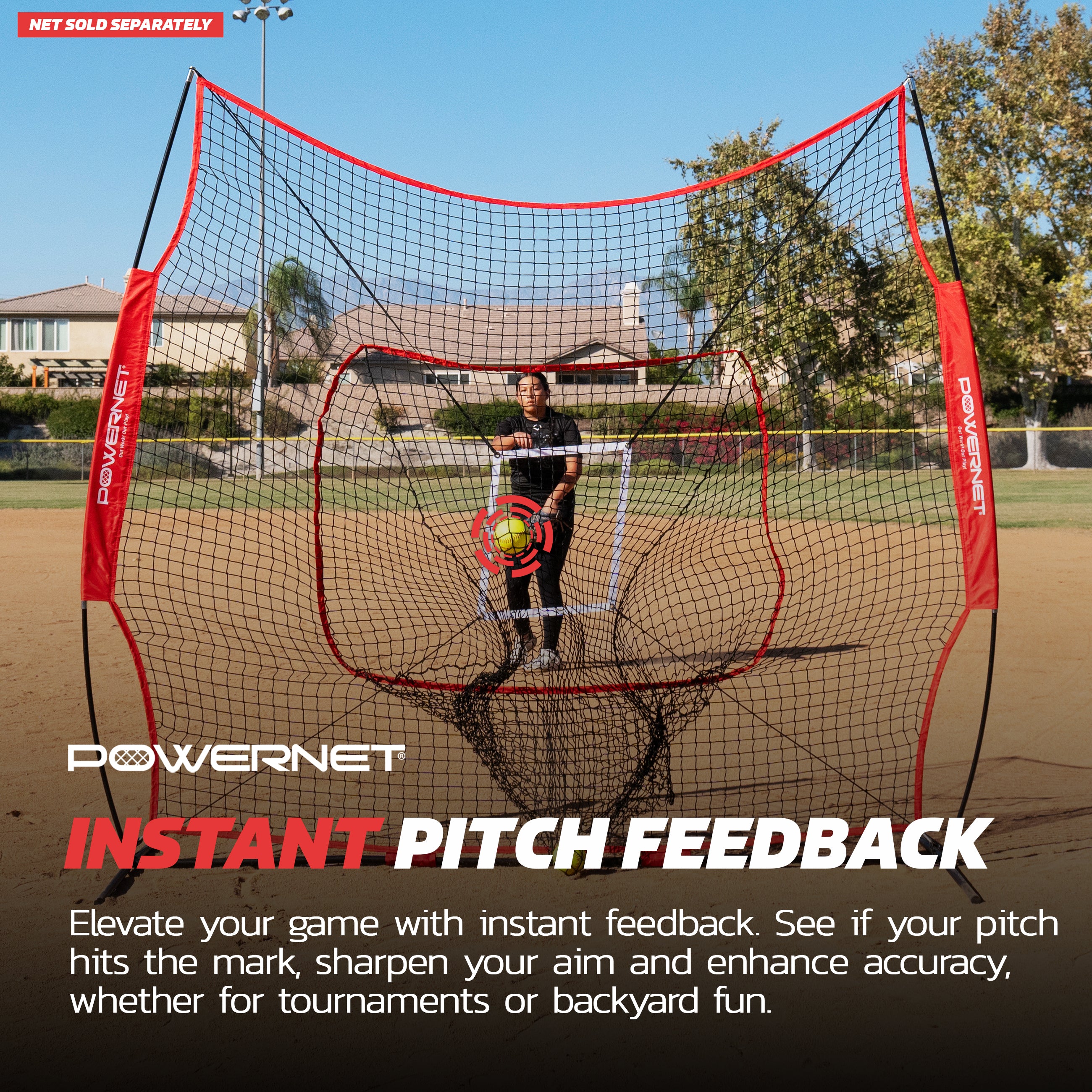 Strike Zone Attachment for 7x7 Net – PowerNet by TrainingNets