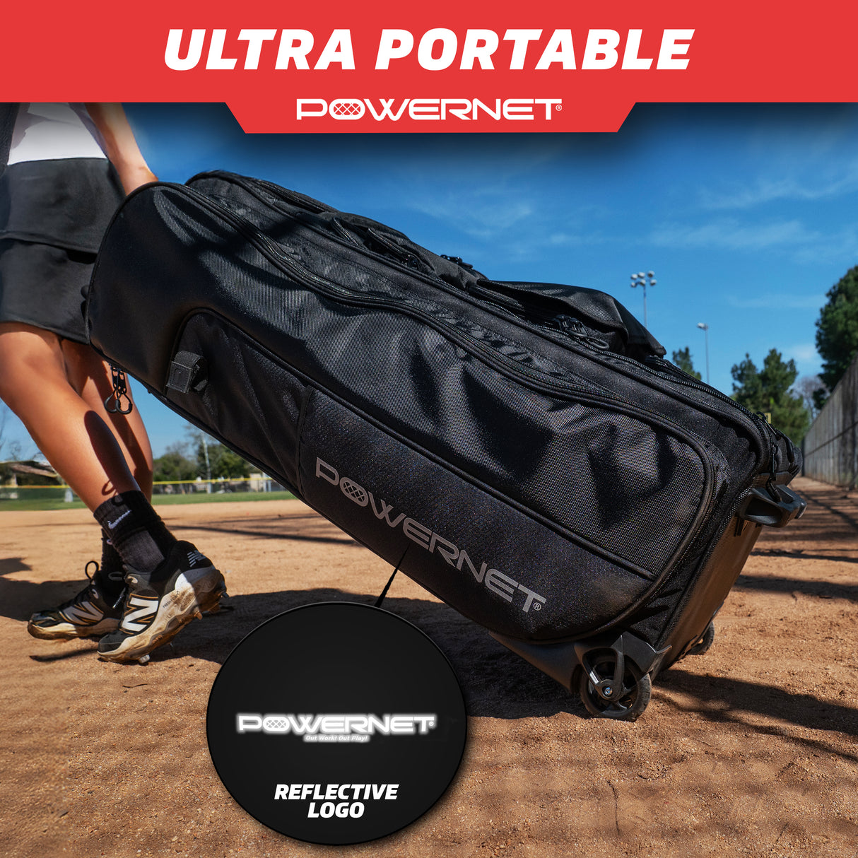 PRO Optimus Catcher's Gear Equipment Bag PowerNet by TrainingNets