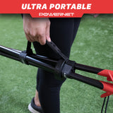 Deluxe Batting Tee (2.5 lbs) + Bucket Caddy Lifter Bundle Sports PowerNet