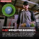 Weighted Baseballs | (Choose 9 Oz or 11 Oz) Baseballs PowerNet