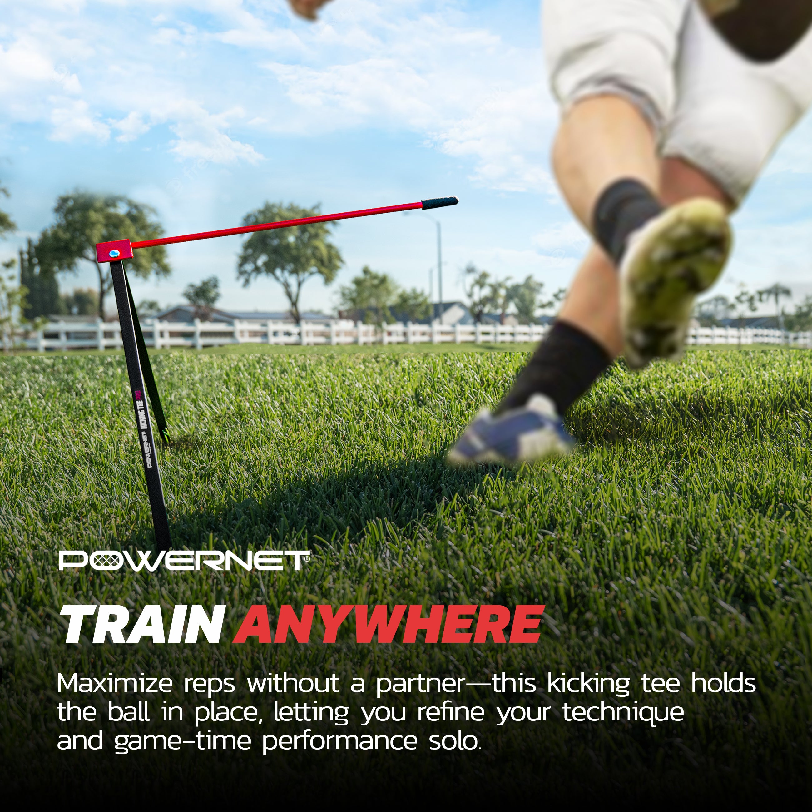 PowerNet Football Kicking Tee - Thumbnail 2
