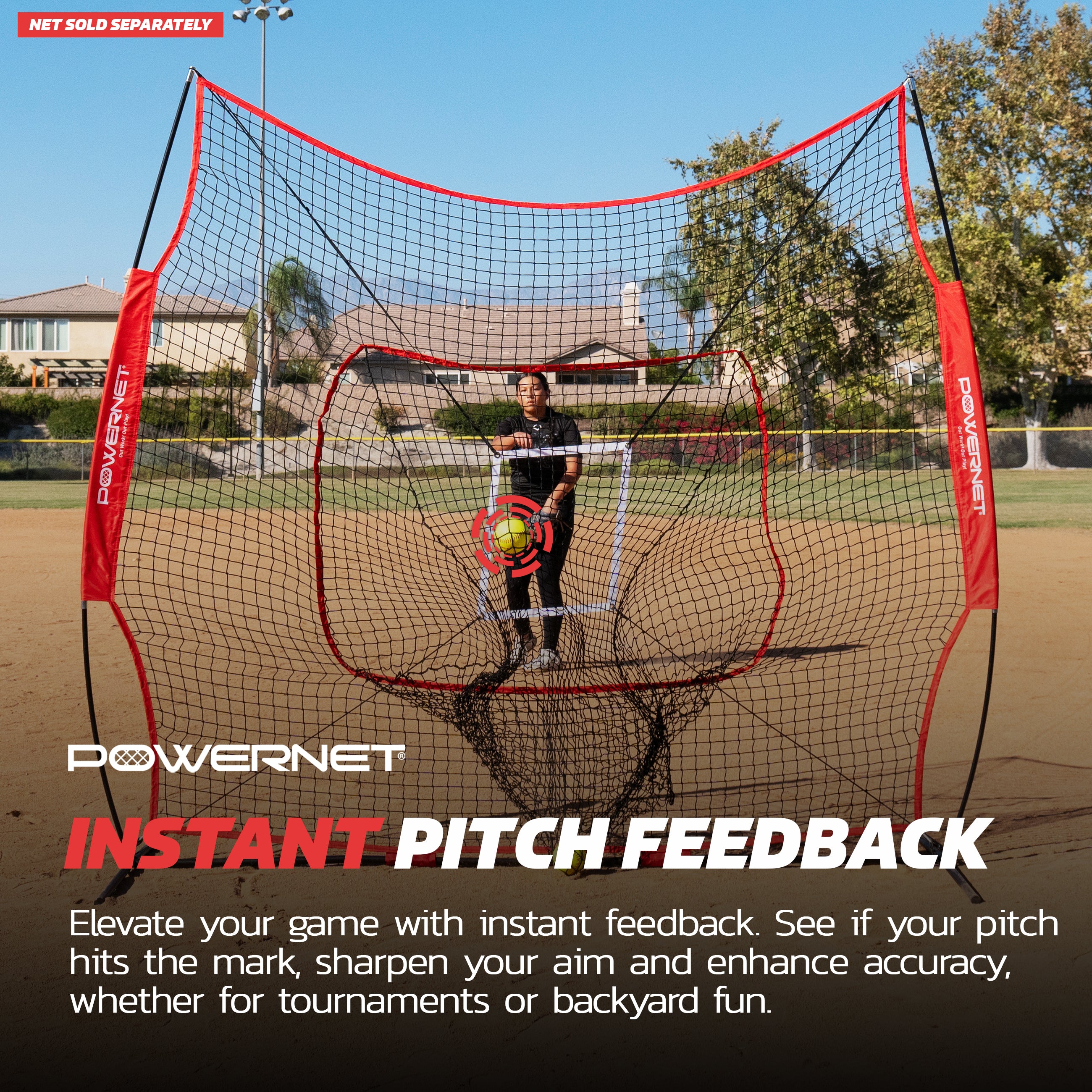 Strike Zone Attachment (for 8x8 nets only) – PowerNet by TrainingNets