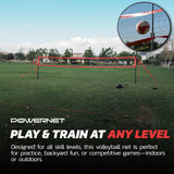 Pro Regulation Volleyball Net Volleyball Net PowerNet