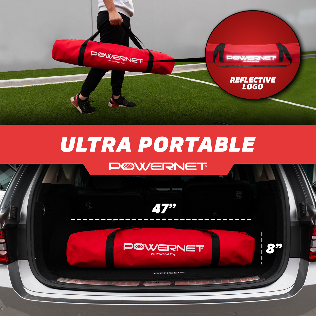 Popup Futsal 3x2M Goal Sports PowerNet