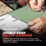 PowerNet Soccer Pro Lineup Coaching Board Coaches Marker Boards PowerNet