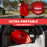 Popup Soccer Goals Portable Net 2 Goals + 1 Carrying Bag Sports PowerNet