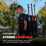 PRO Odyssey Rolling Backpack for Softball & Baseball PowerNet by TrainingNets