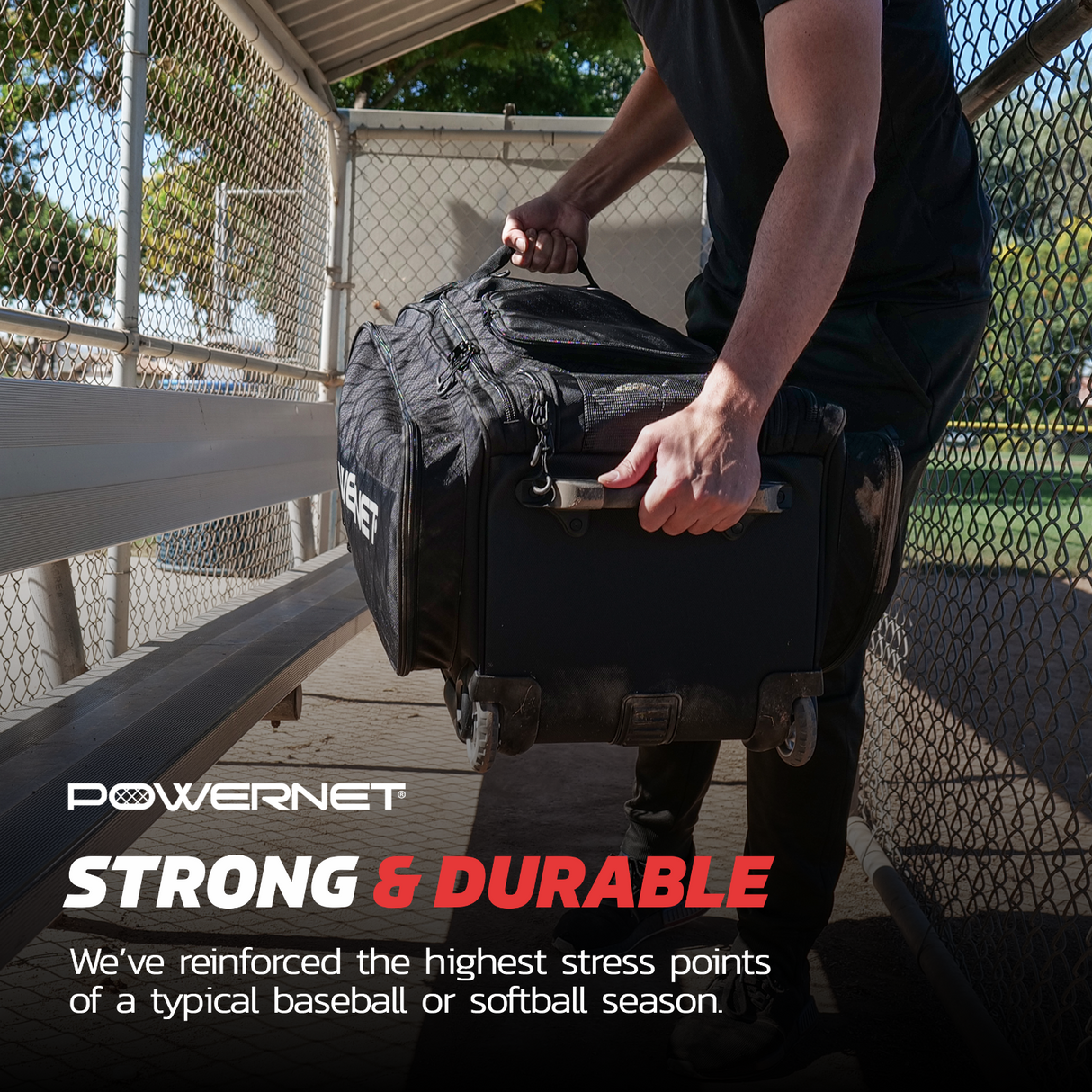 Optimus Catcher's Gear Equipment Bag Wheeled bags PowerNet