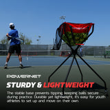 Wheeled Court Caddy | Multisport Tennis Ball Caddy PowerNet