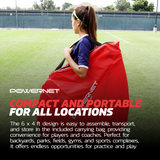 Popup Soccer Goals Portable Net 2 Goals + 1 Carrying Bag Sports PowerNet