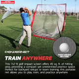 7x7 Golf Replacement Net - Net Only Replacement Parts PowerNet