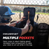PRO Optimus Catcher's Gear Equipment Bag PowerNet by TrainingNets