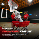 Portable Volleyball Setter Trainer Net | Adjustable Height & Basket Angle Volleyball Setter PowerNet