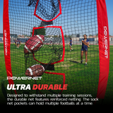 Football Receiver Passing Net 4x8 FT Sports PowerNet